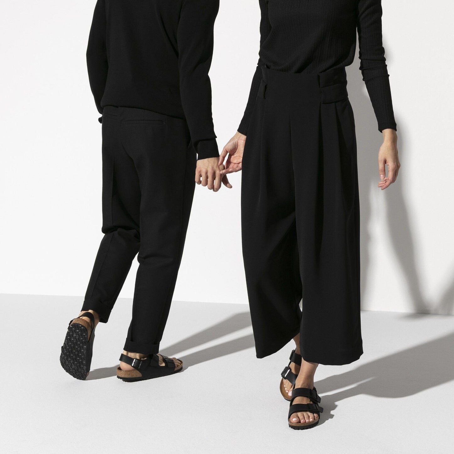 Milano | Birko - Flor | Black - sandals - Birkenstock