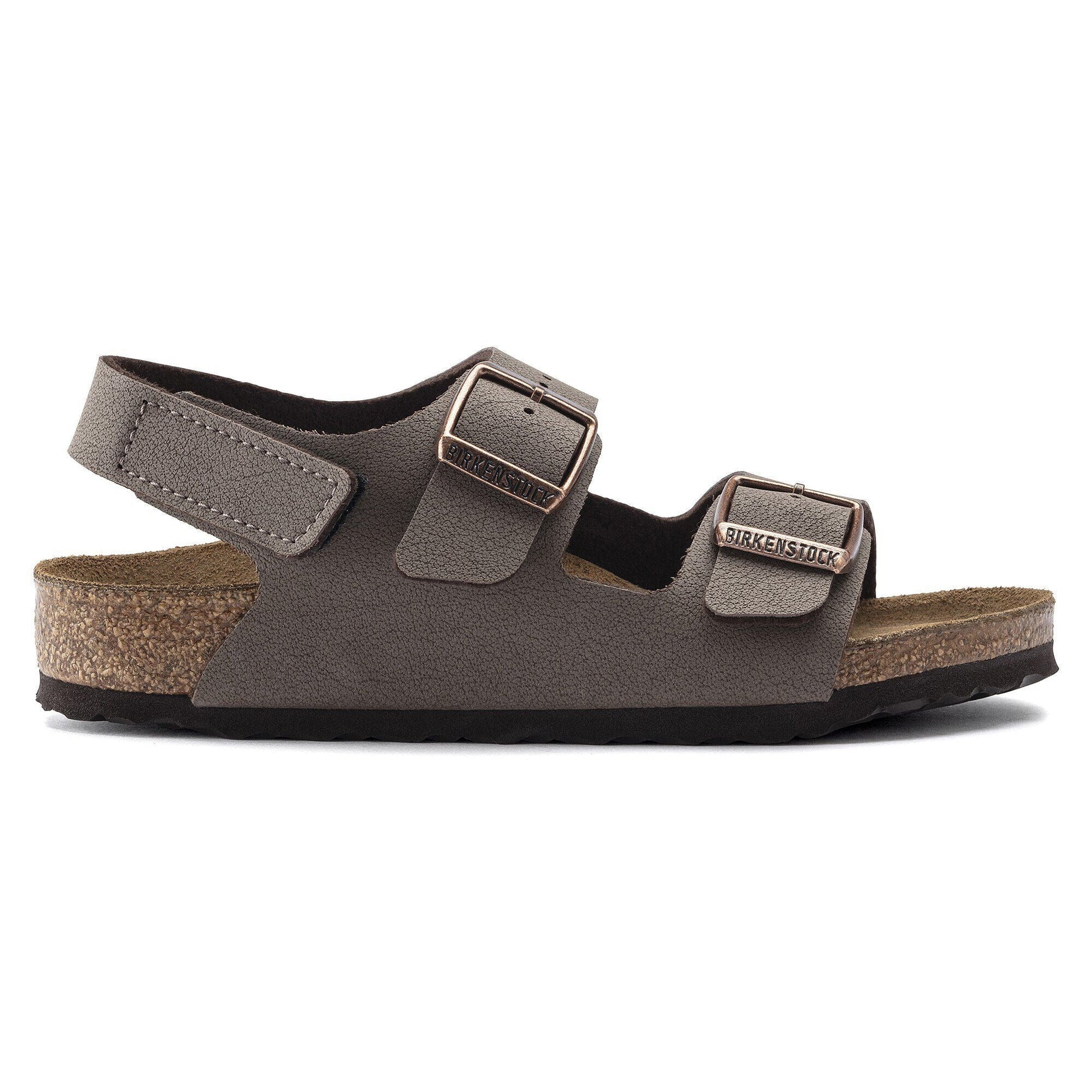 Milano HL | Kids | Birkibuc | Mocha - sandals - Birkenstock