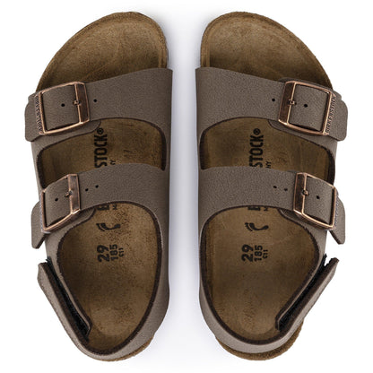 Milano HL | Kids | Birkibuc | Mocha - sandals - Birkenstock