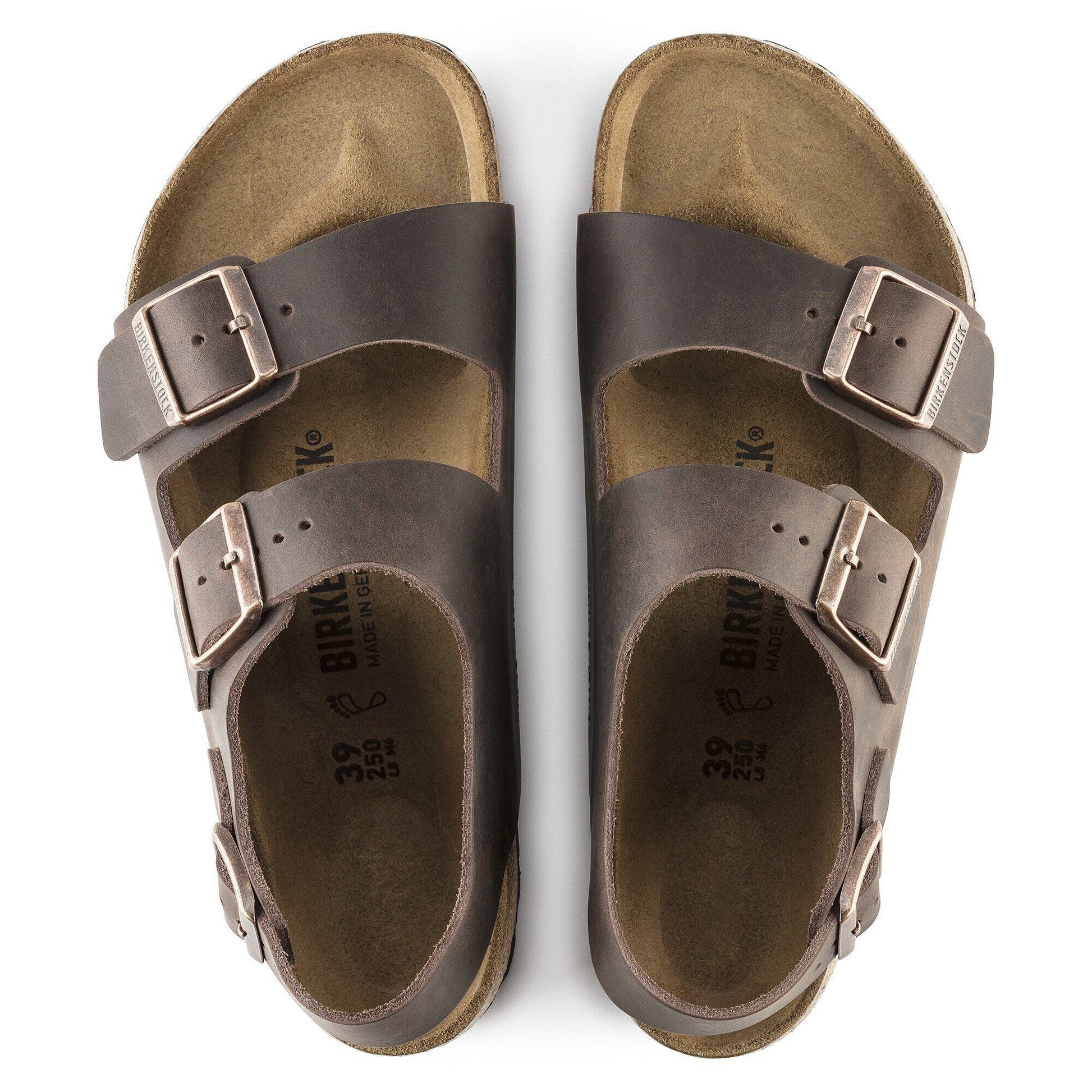 Milano | Oiled Leather | Habana - sandals - Birkenstock