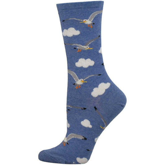 Mine Now | Women | Blue Heather - Socks - Socksmith