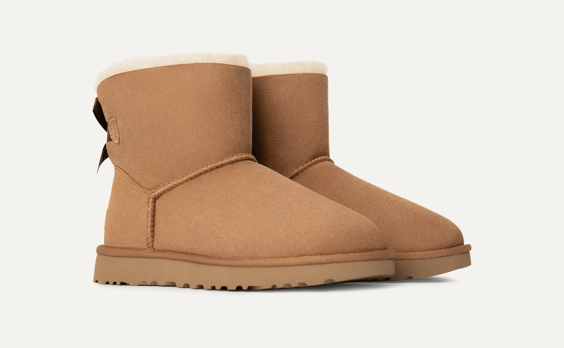 Mini Bailey Bow II | Women | Sheepskin | Chestnut - Boot - UGG