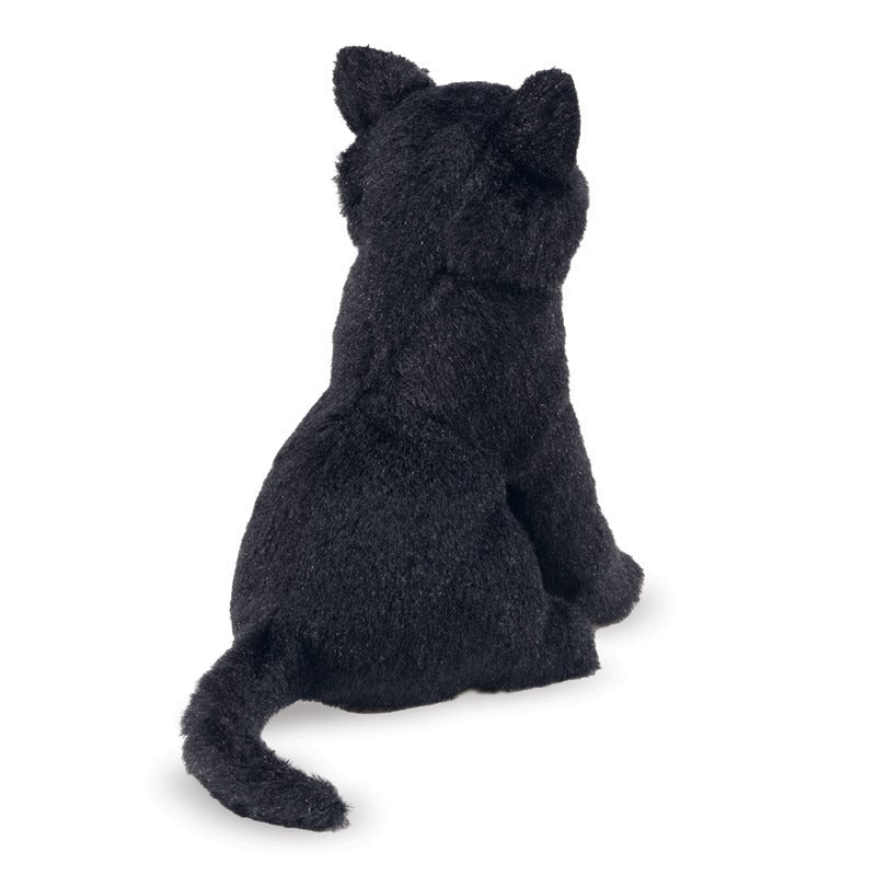 Mini Black Cat Puppet - TOY - FOLKMANIS