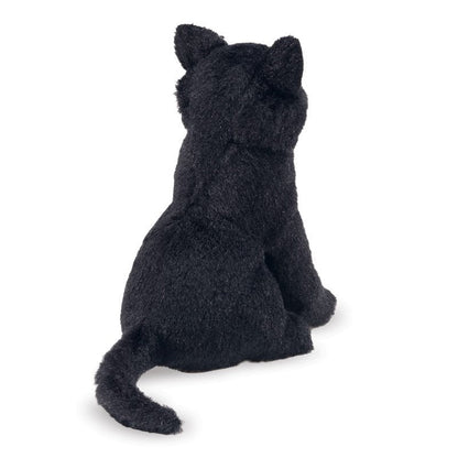 Mini Black Cat Puppet - TOY - FOLKMANIS
