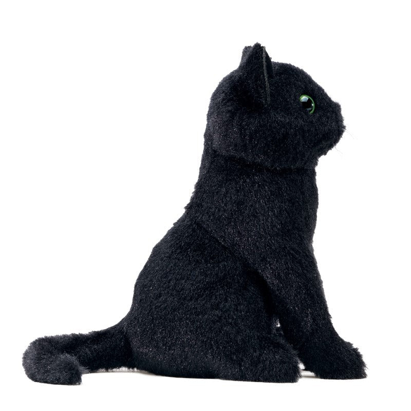 Mini Black Cat Puppet - TOY - FOLKMANIS