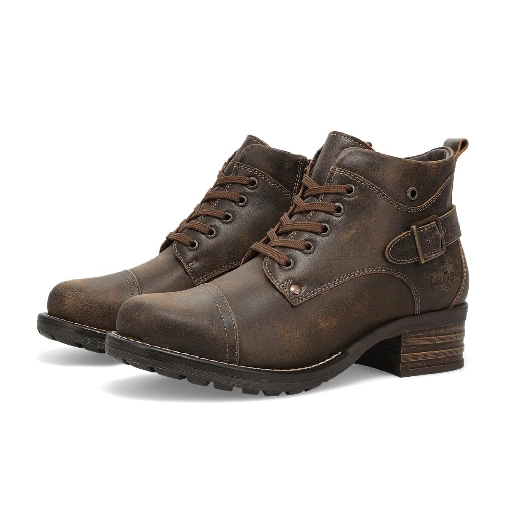 Mini Crave | Leather | Brown Distressed - Boot - Taos