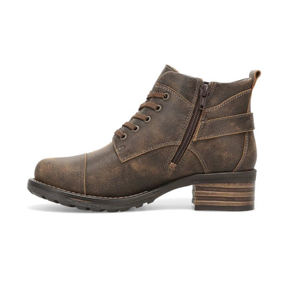 Mini Crave | Leather | Brown Distressed - Boot - Taos