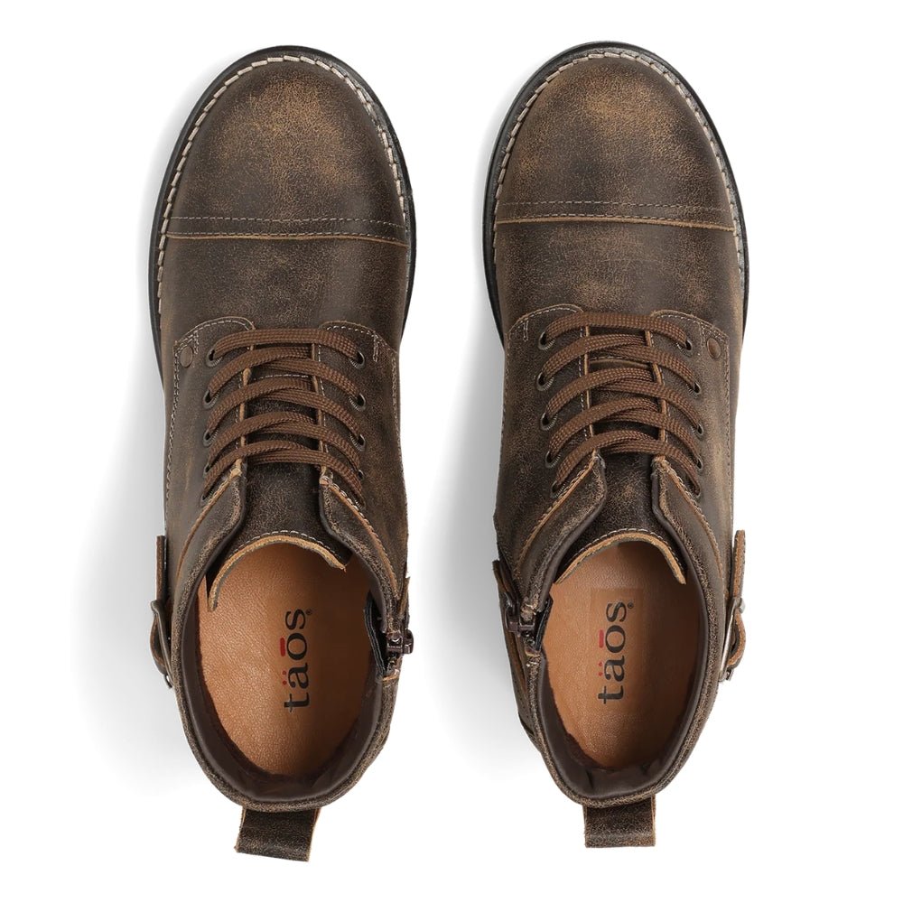 Mini Crave | Leather | Brown Distressed - Boot - Taos