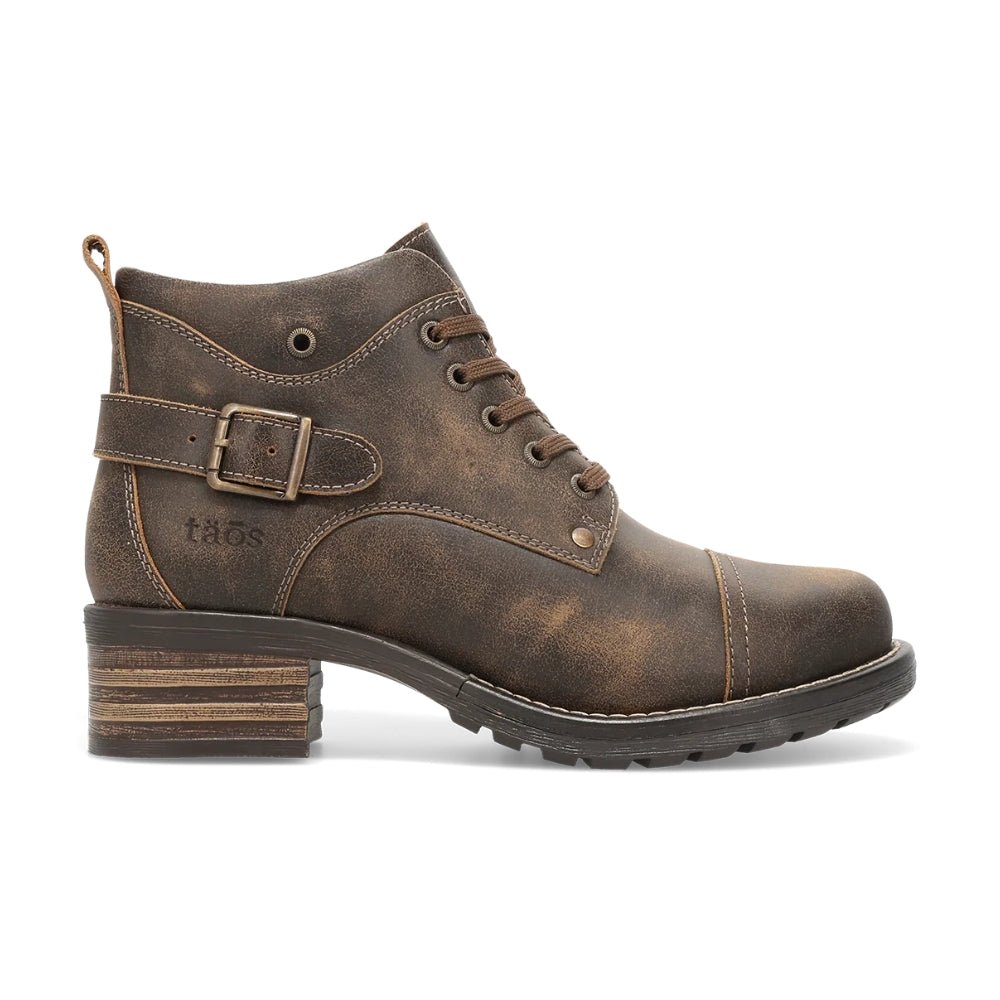 Mini Crave | Leather | Brown Distressed - Boot - Taos