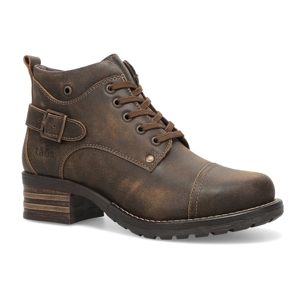 Mini Crave | Leather | Brown Distressed - Boot - Taos