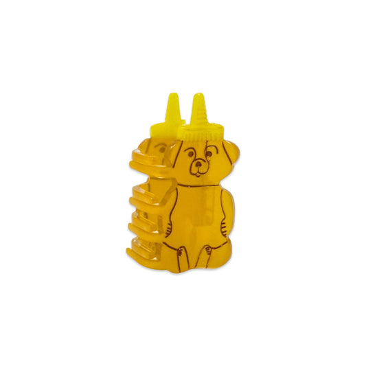 Mini Honey Bear Hair Claw Clip - HAIR - JENNY LEMONS