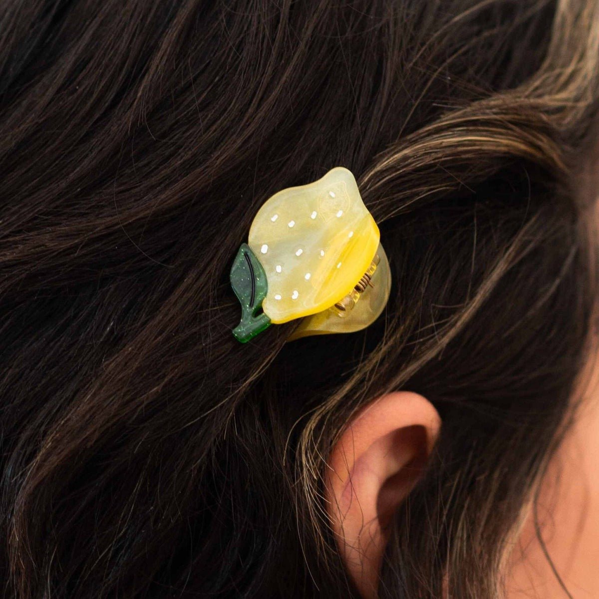 Mini Lemon Hair Claw Clip - HAIR - JENNY LEMONS
