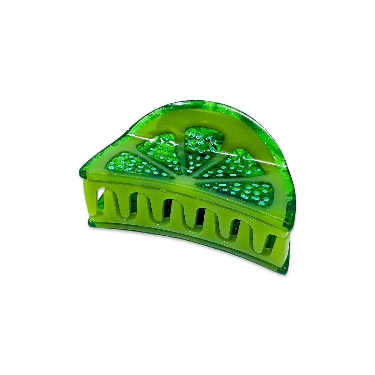 Mini Lime Slice Hair Claw Clip - HAIR - JENNY LEMONS