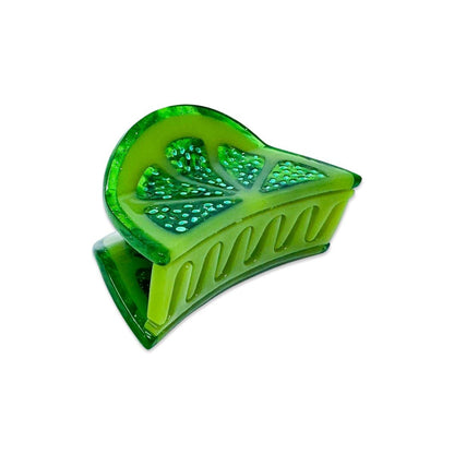 Mini Lime Slice Hair Claw Clip - HAIR - JENNY LEMONS