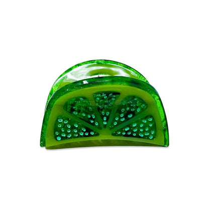 Mini Lime Slice Hair Claw Clip - HAIR - JENNY LEMONS