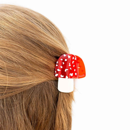 Mini Mushroom Hair Claw Clip - HAIR - JENNY LEMONS