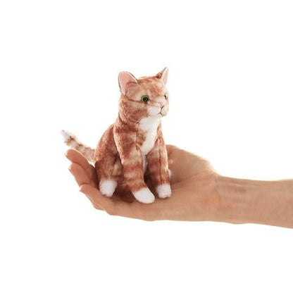 Mini Orange Tabby Cat Puppet - TOY - FOLKMANIS