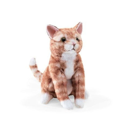 Mini Orange Tabby Cat Puppet - TOY - FOLKMANIS
