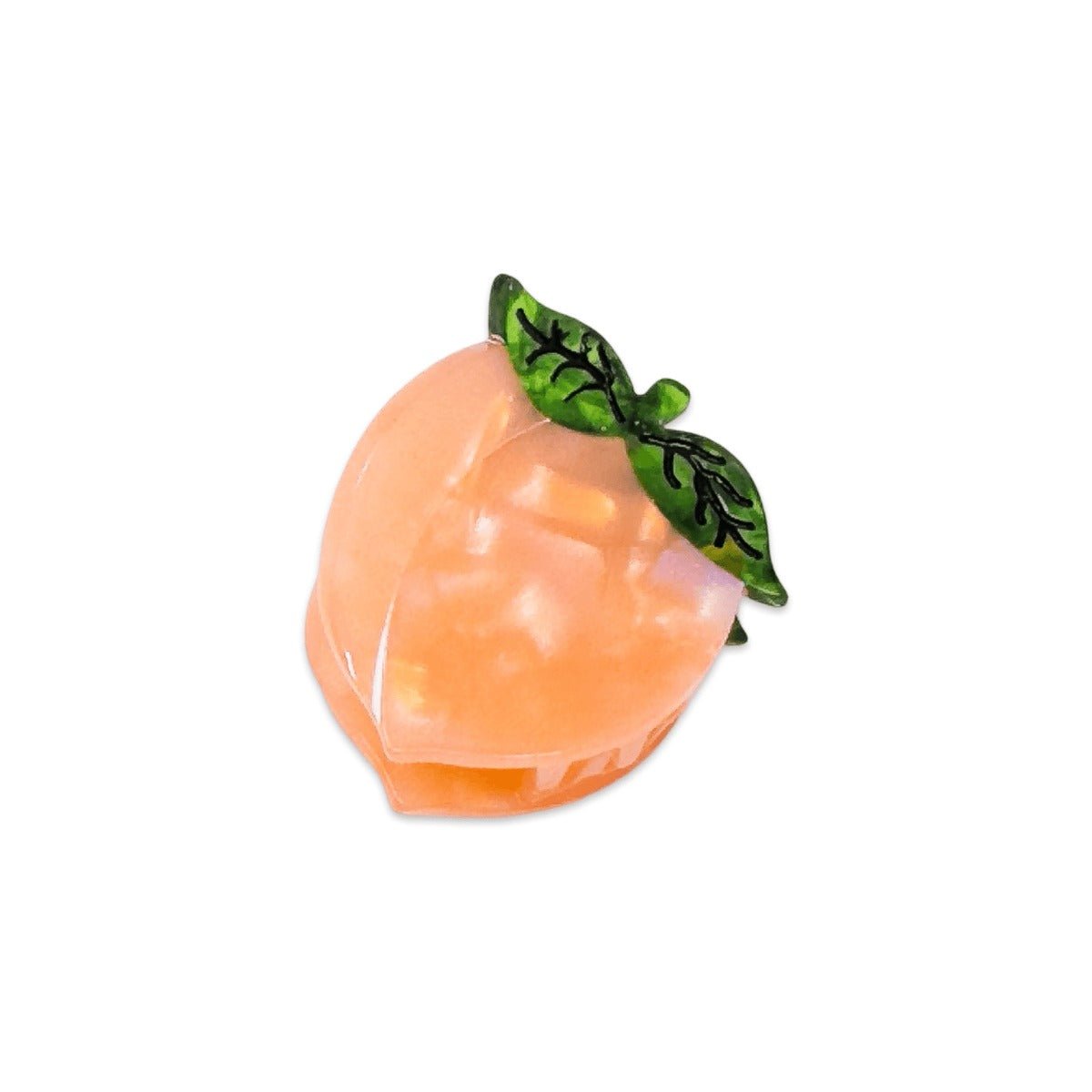 Mini Peach Hair Claw Clip - HAIR - JENNY LEMONS