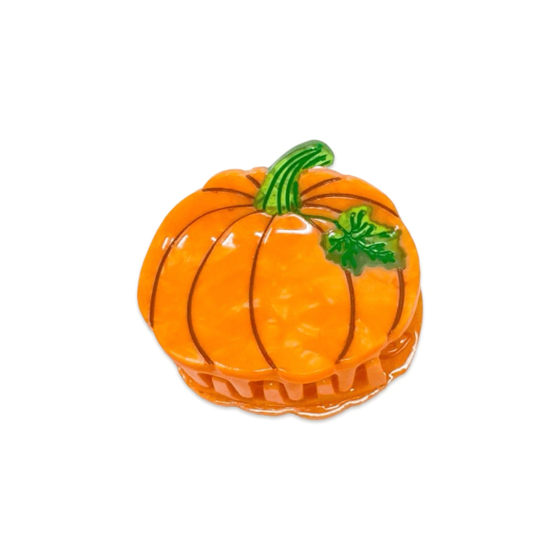 Mini Pumpkin Hair Claw Clip - HAIR - JENNY LEMONS