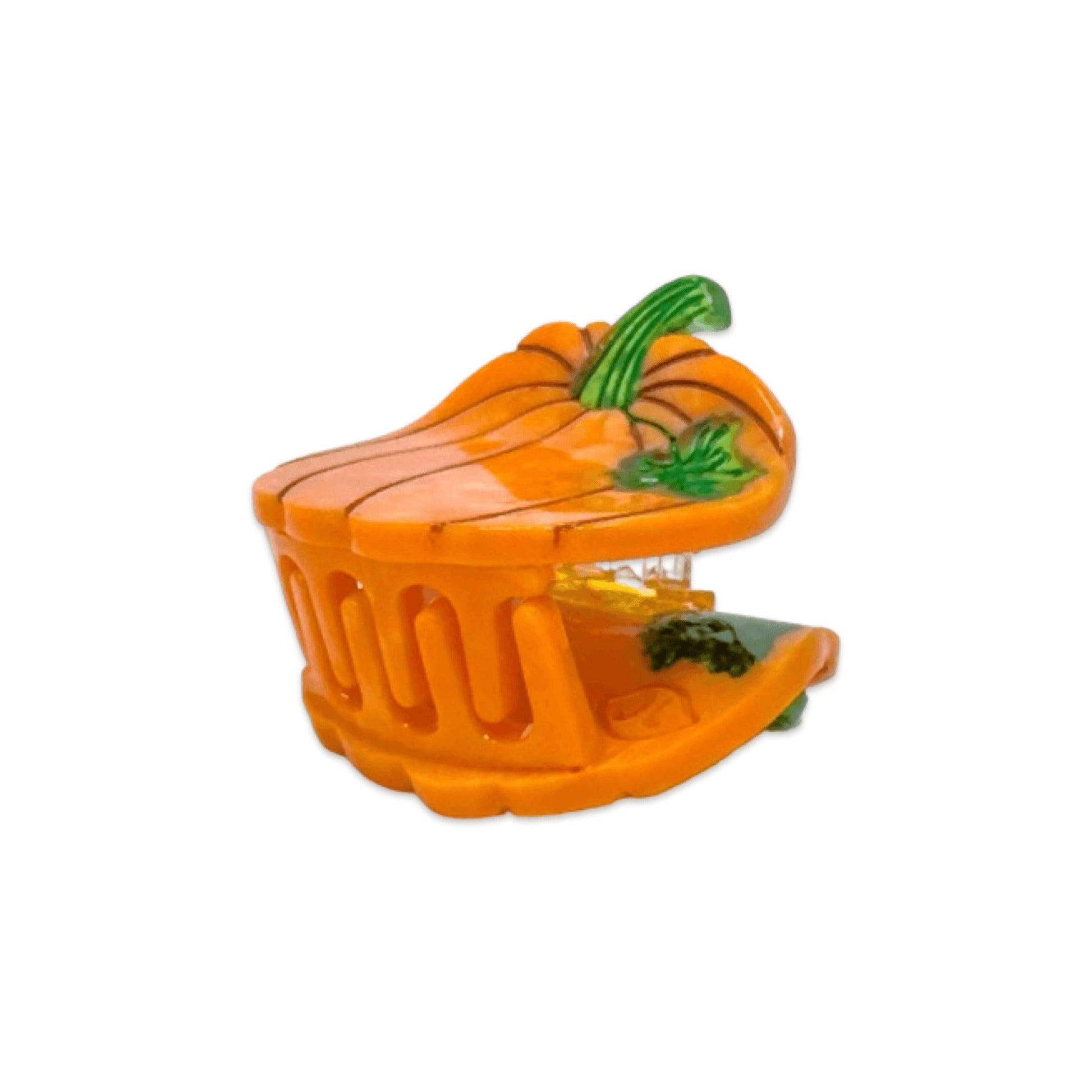 Mini Pumpkin Hair Claw Clip - HAIR - JENNY LEMONS