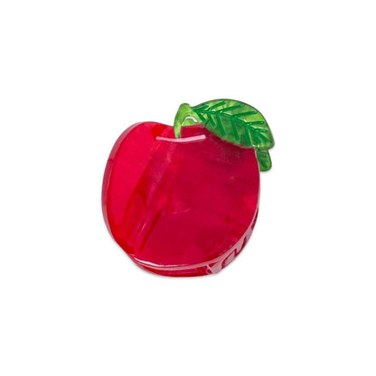 Mini Red Apple Hair Claw Clip - HAIR - JENNY LEMONS
