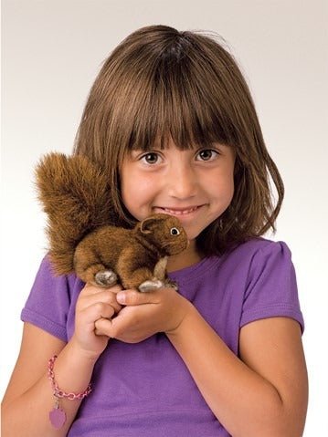 Mini Red Squirrel Puppet - TOY - FOLKMANIS