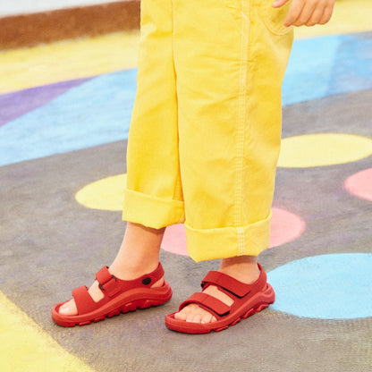 Mogami HL | Kids | Synthetics | Active Red - sandals - Birkenstock