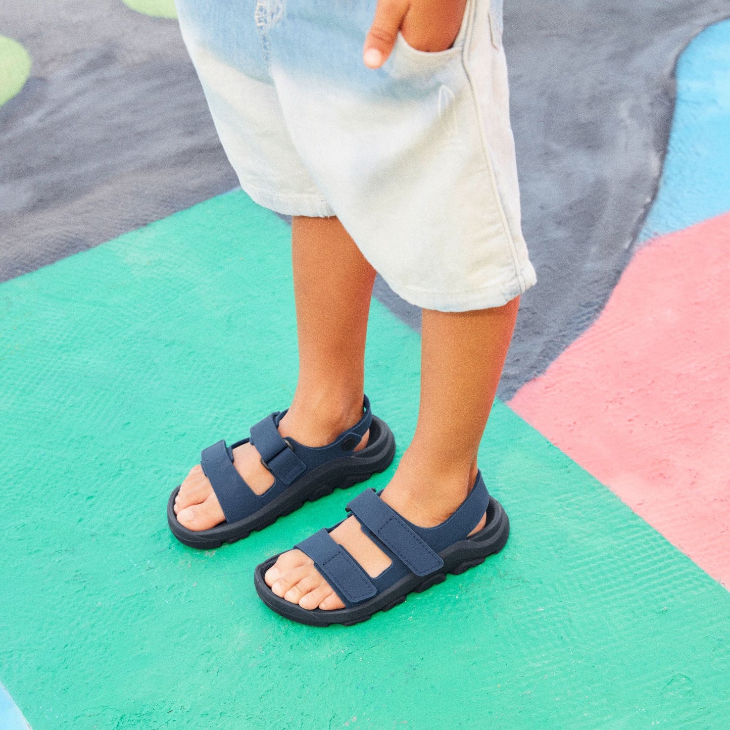 Mogami HL | Kids | Synthetics | Midnight Blue - sandals - Birkenstock
