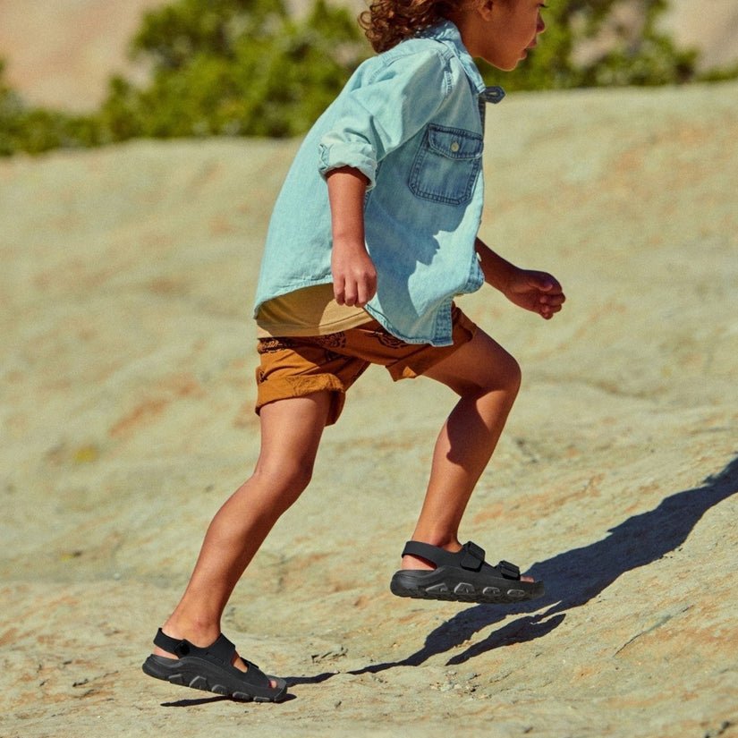 Mogami | Kids | Birko - Flor | Black - Sandals - Birkenstock