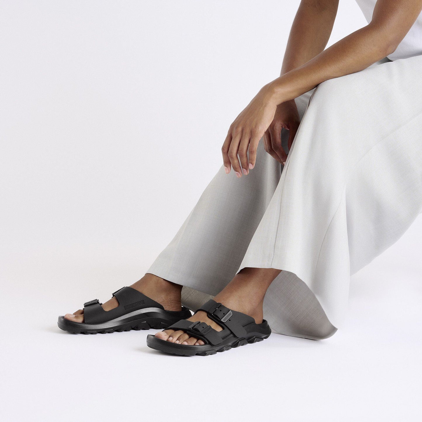 Mogami Terra 2 Strap | Birko - Flor | Apex Black - sandals - Birkenstock