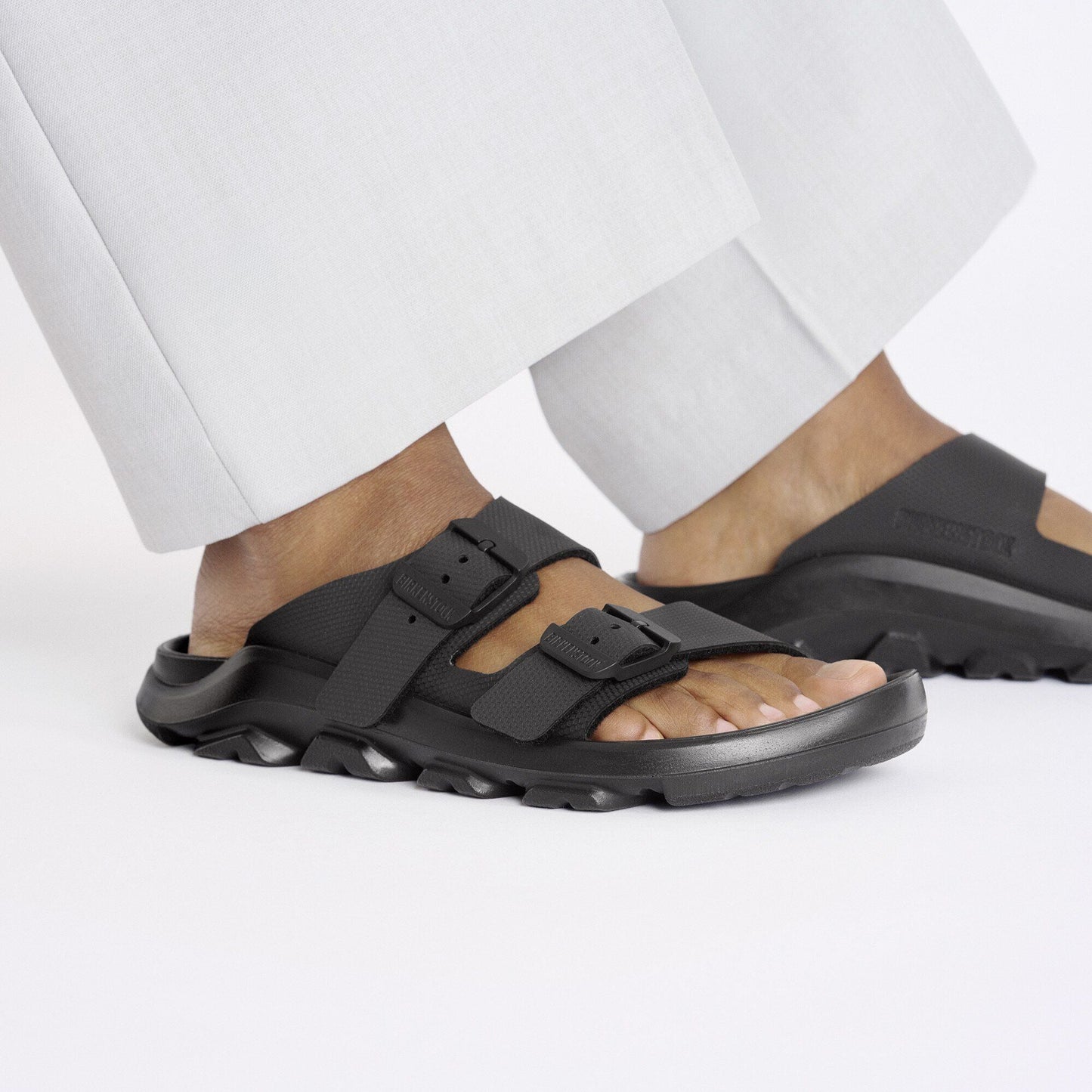 Mogami Terra 2 Strap | Birko - Flor | Apex Black - sandals - Birkenstock