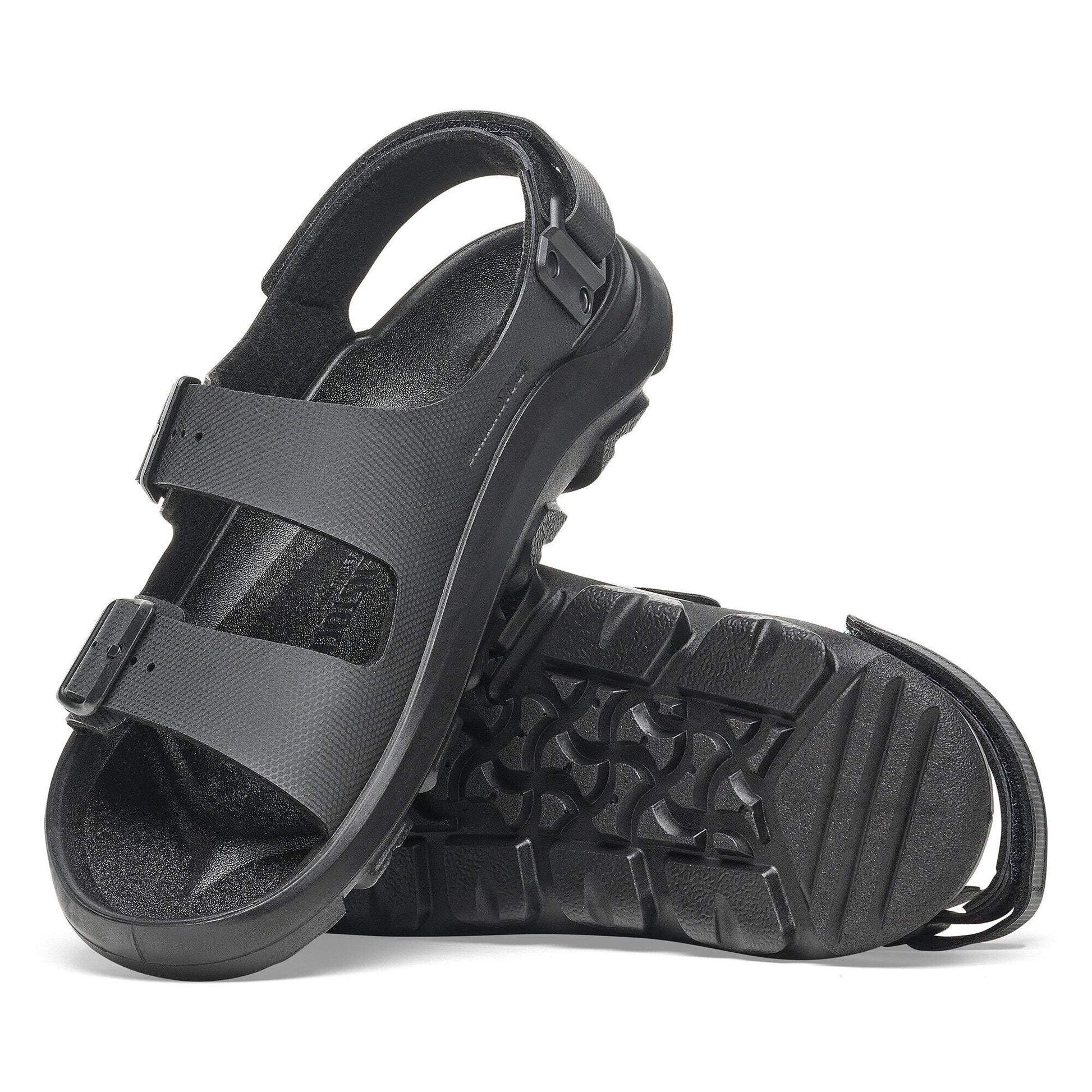 Mogami Terra | Birko - Flor | Black - sandals - Birkenstock