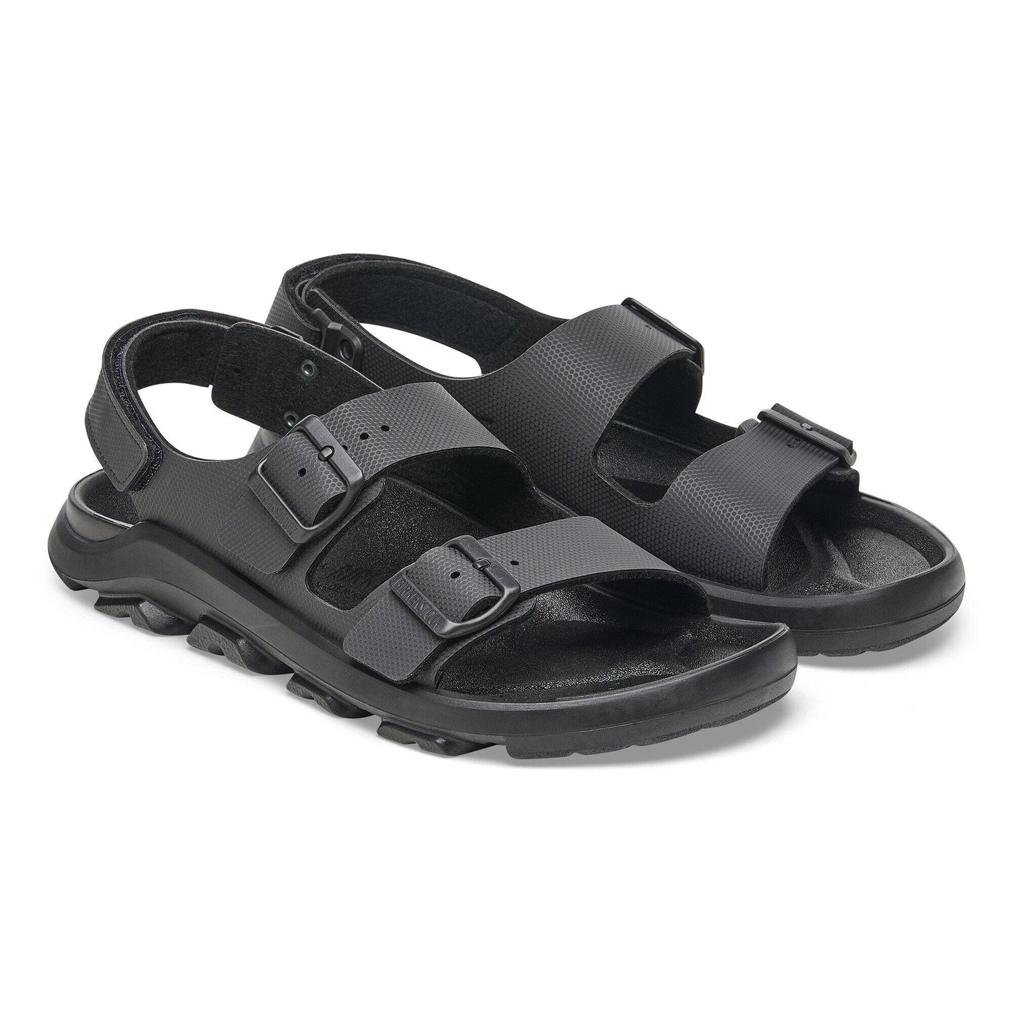 Mogami Terra | Birko - Flor | Black - sandals - Birkenstock