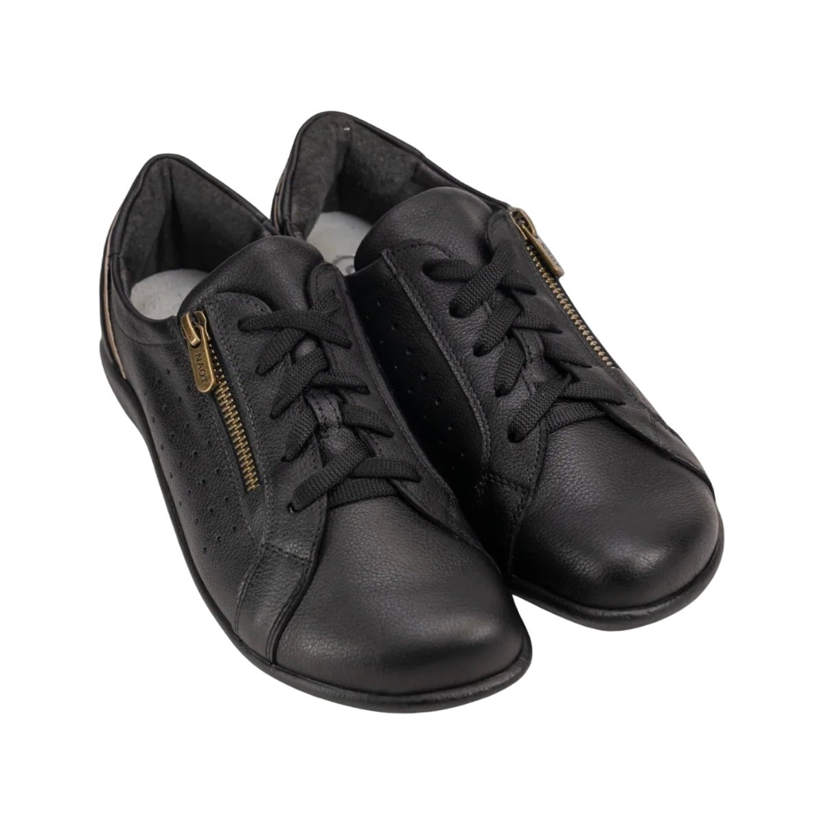 Moko | Leather | Soft Black/Khaki Beige - shoe - Naot