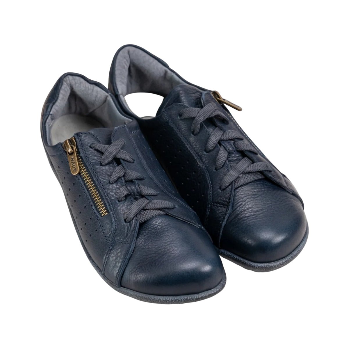 Moko | Leather/Nubuck | Soft Ink/Bark - shoe - Naot