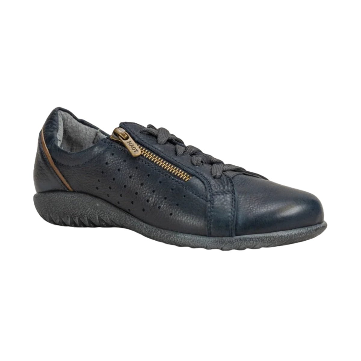 Moko | Leather/Nubuck | Soft Ink/Bark - shoe - Naot