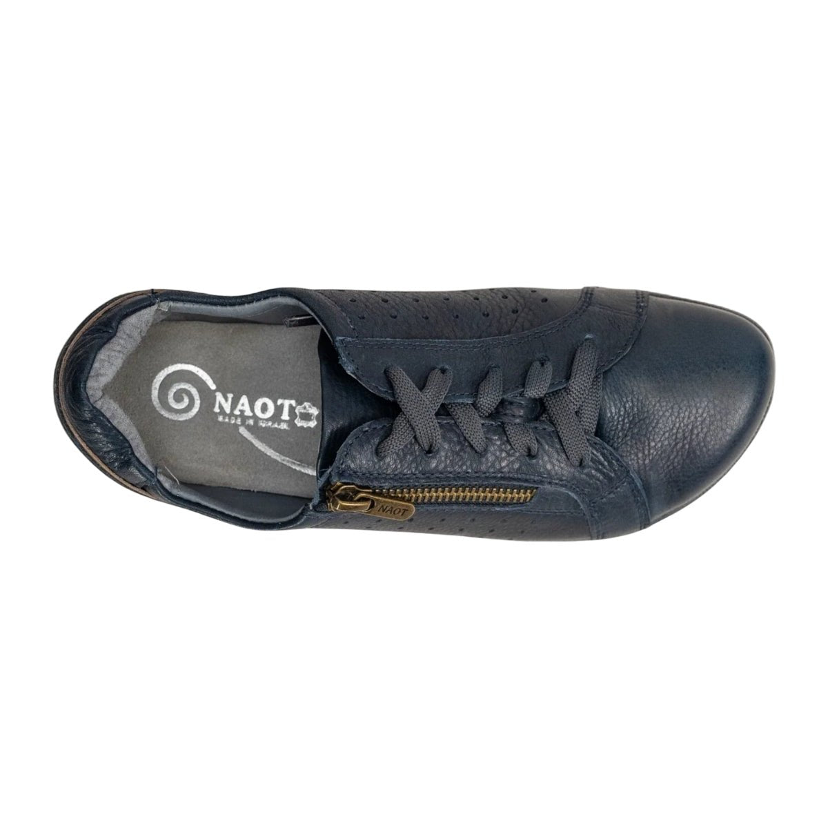 Moko | Leather/Nubuck | Soft Ink/Bark - shoe - Naot