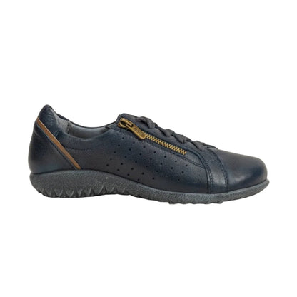 Moko | Leather/Nubuck | Soft Ink/Bark - shoe - Naot