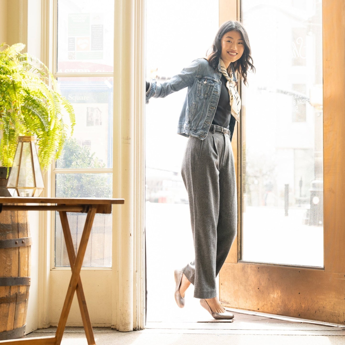 Mollie | Nappa Leather | Pewter Metallic - shoe - Dansko