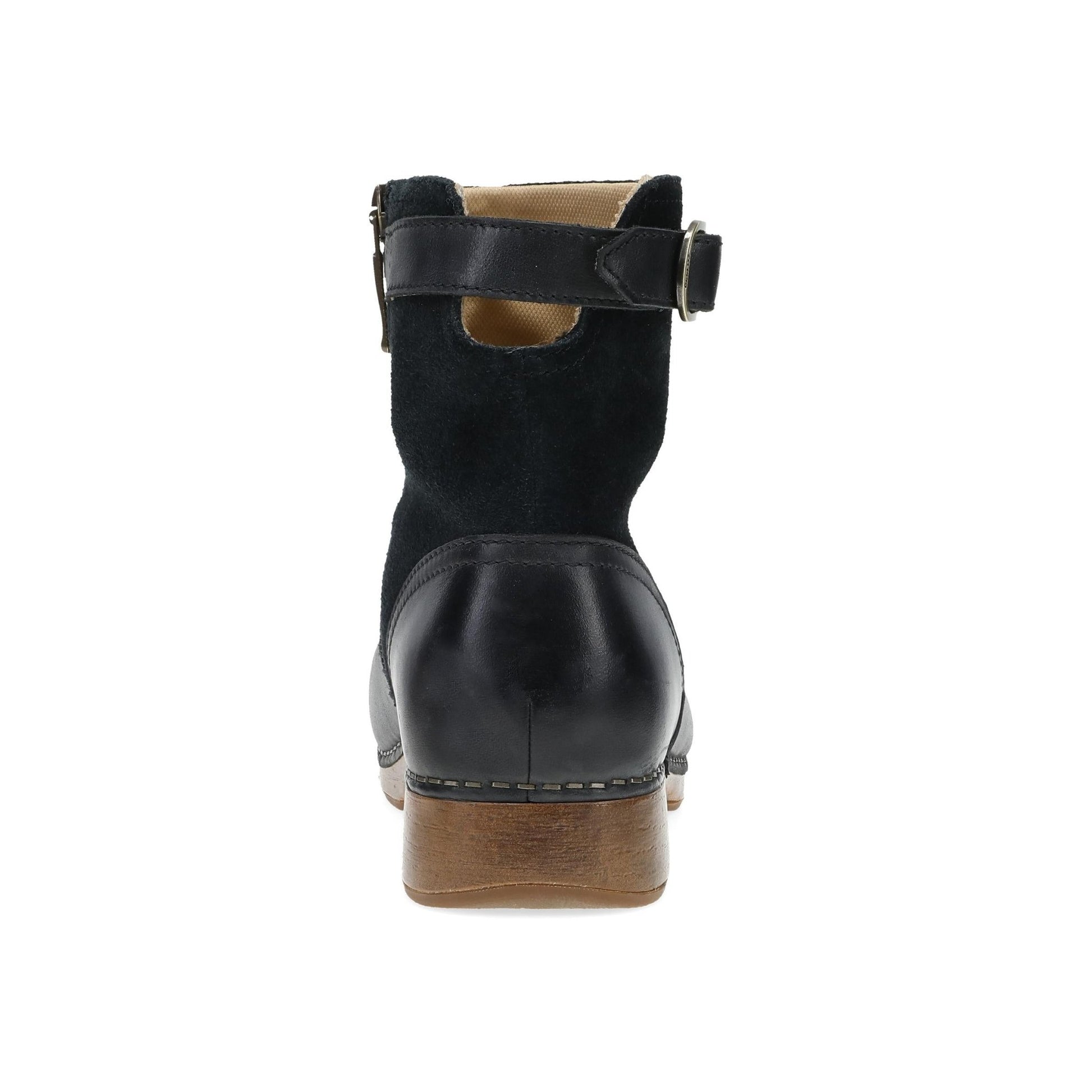 Monique | Burnished Calf | Black - Boot - Dansko