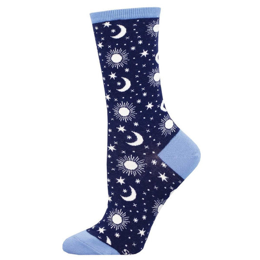 Moon Child | Women | Navy - Socks - Socksmith