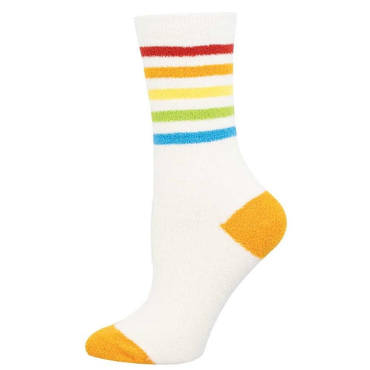 Nap Lines | PJ | Women | White - socks - Socksmith