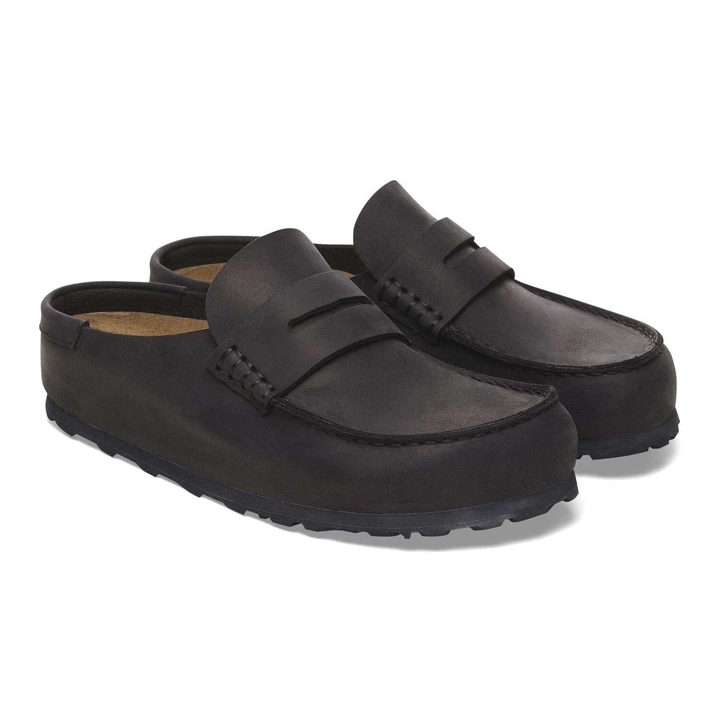 Naples 2.0 | Oiled Leather | Black - clog - Birkenstock