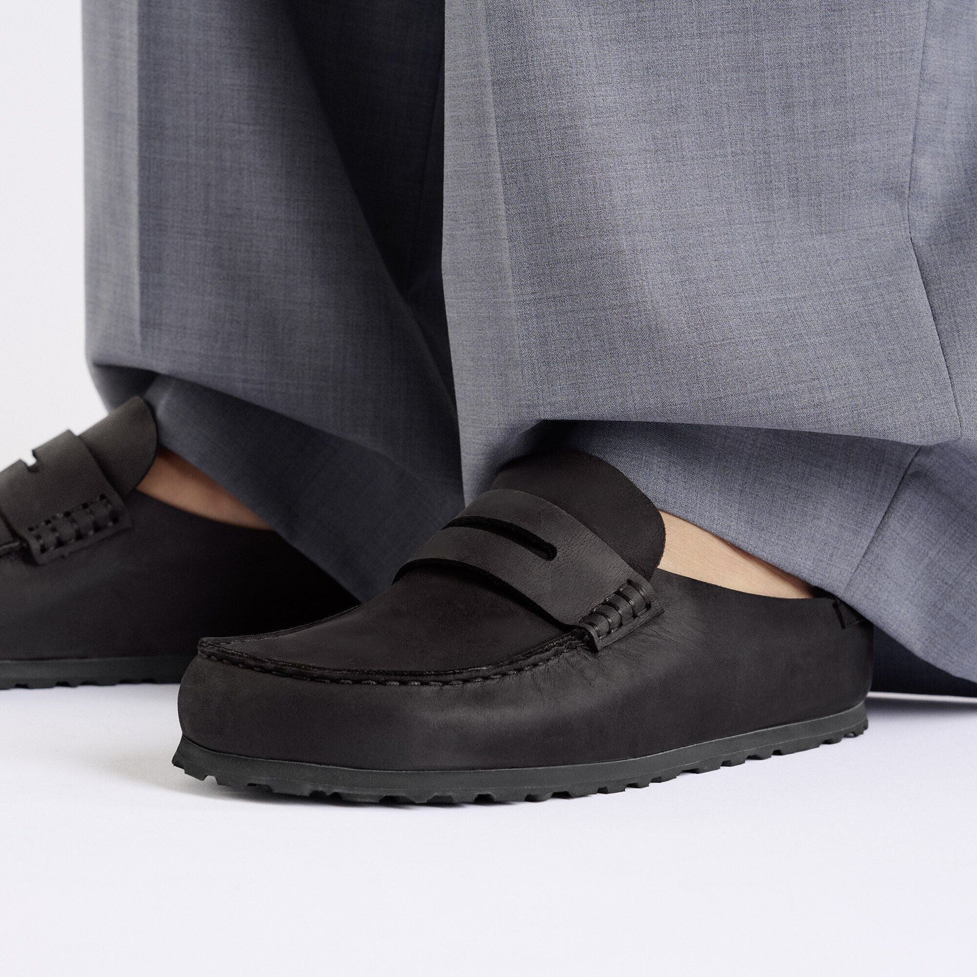 Naples 2.0 Wrapped | Oiled Leather | Black - clog - Birkenstock