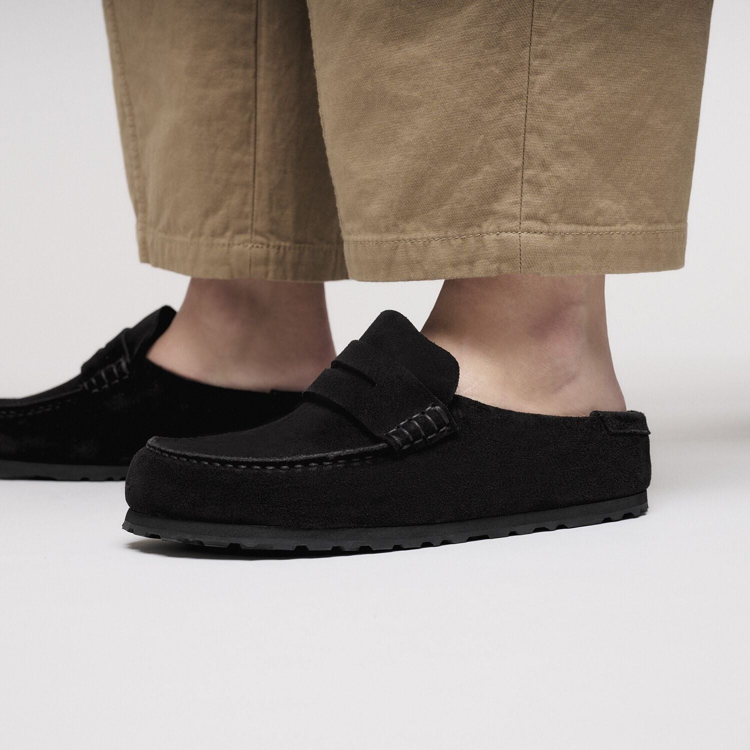 Naples 2.0 Wrapped | Suede | Black - Clog - Birkenstock