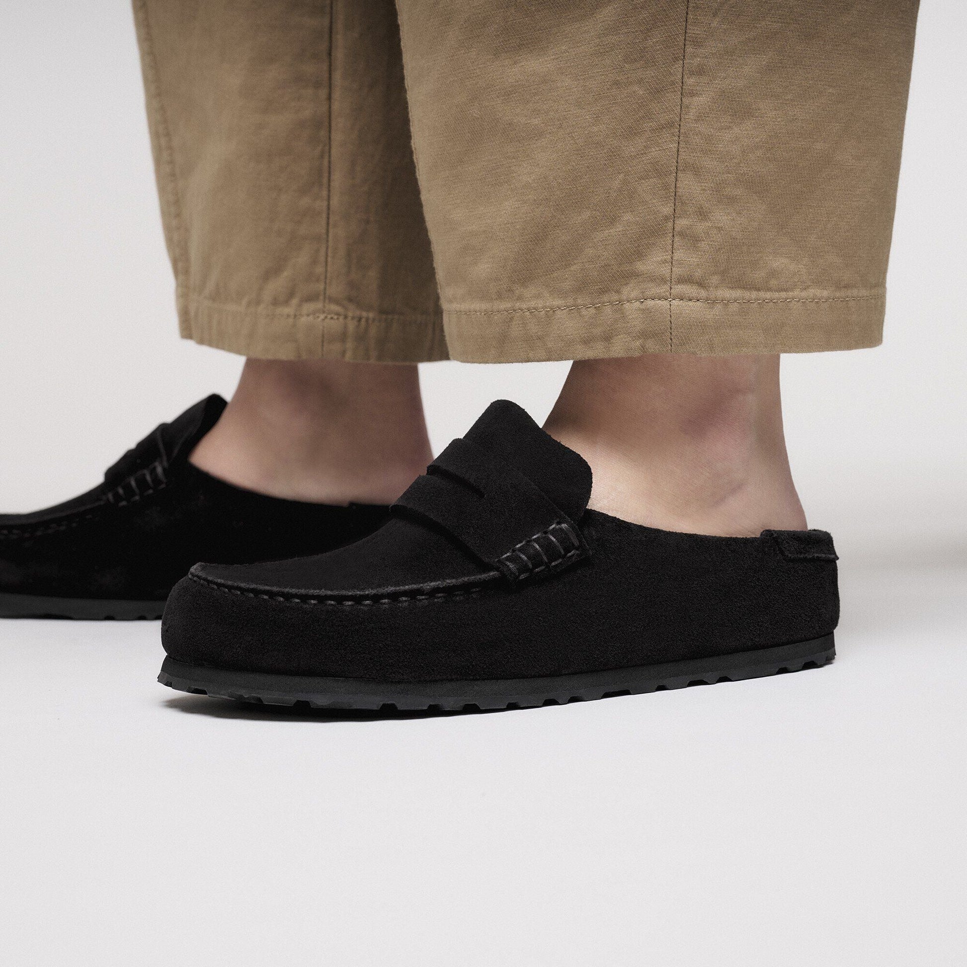 Naples 2.0 Wrapped | Suede | Black - clog - Birkenstock