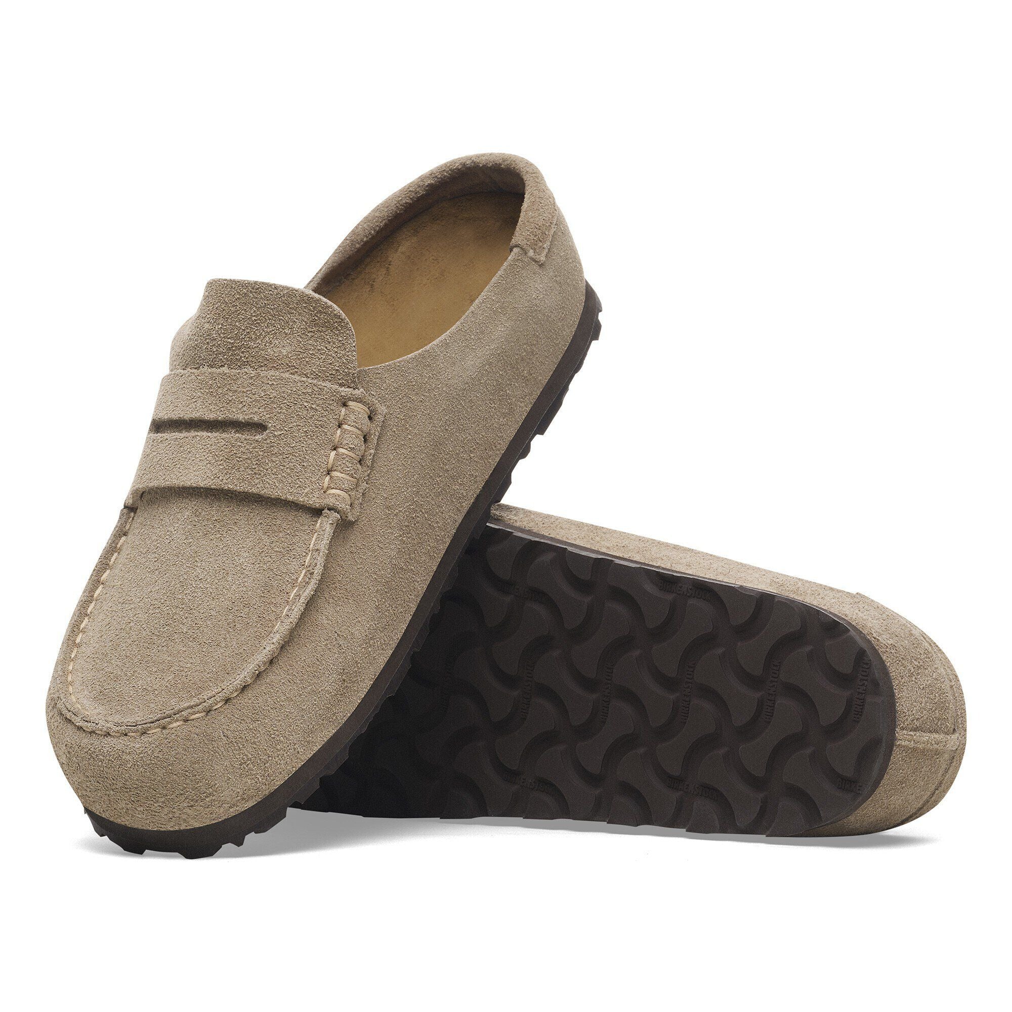 靴 BIRKENSTOCK Naples Taupe 41 Naples Wrapped | Suede | Taupe – Birkenstock Midtown