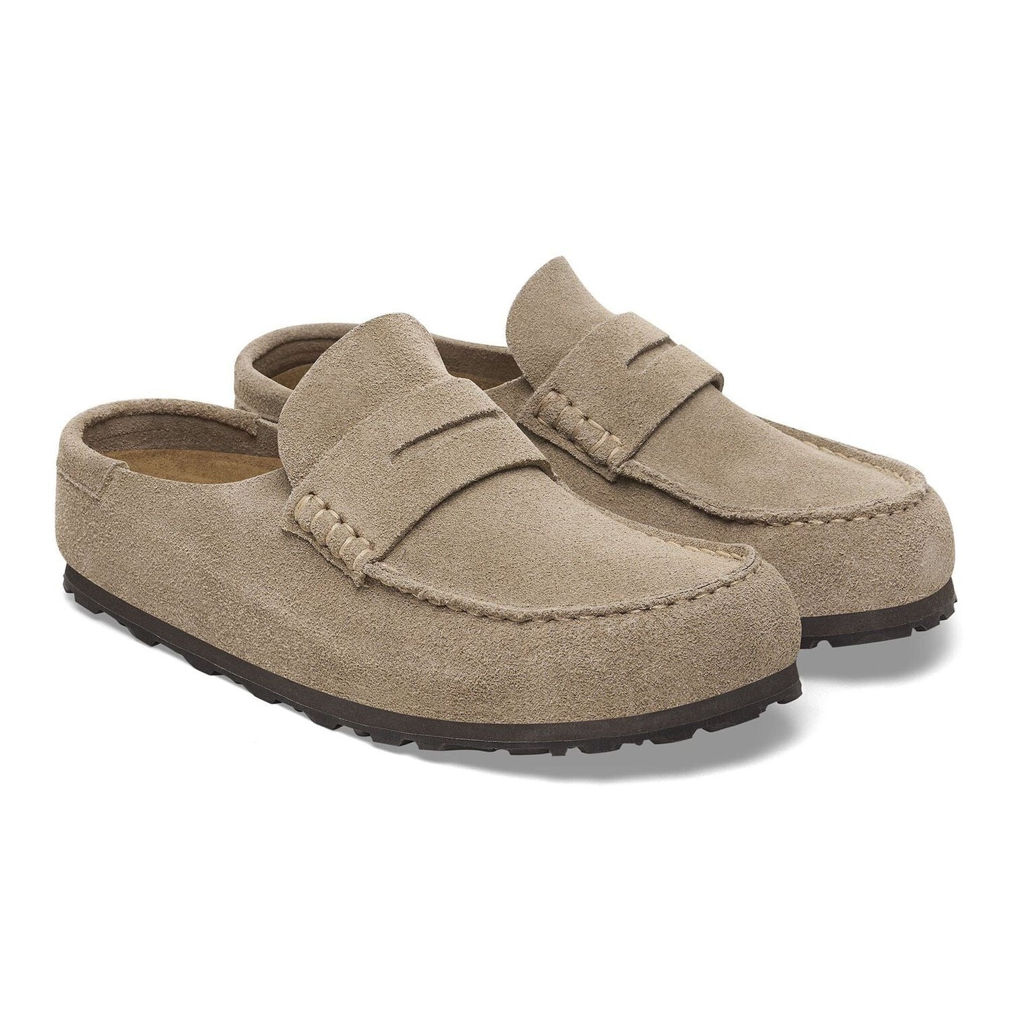 Naples 2.0 Wrapped | Suede | Taupe - Clog - Birkenstock