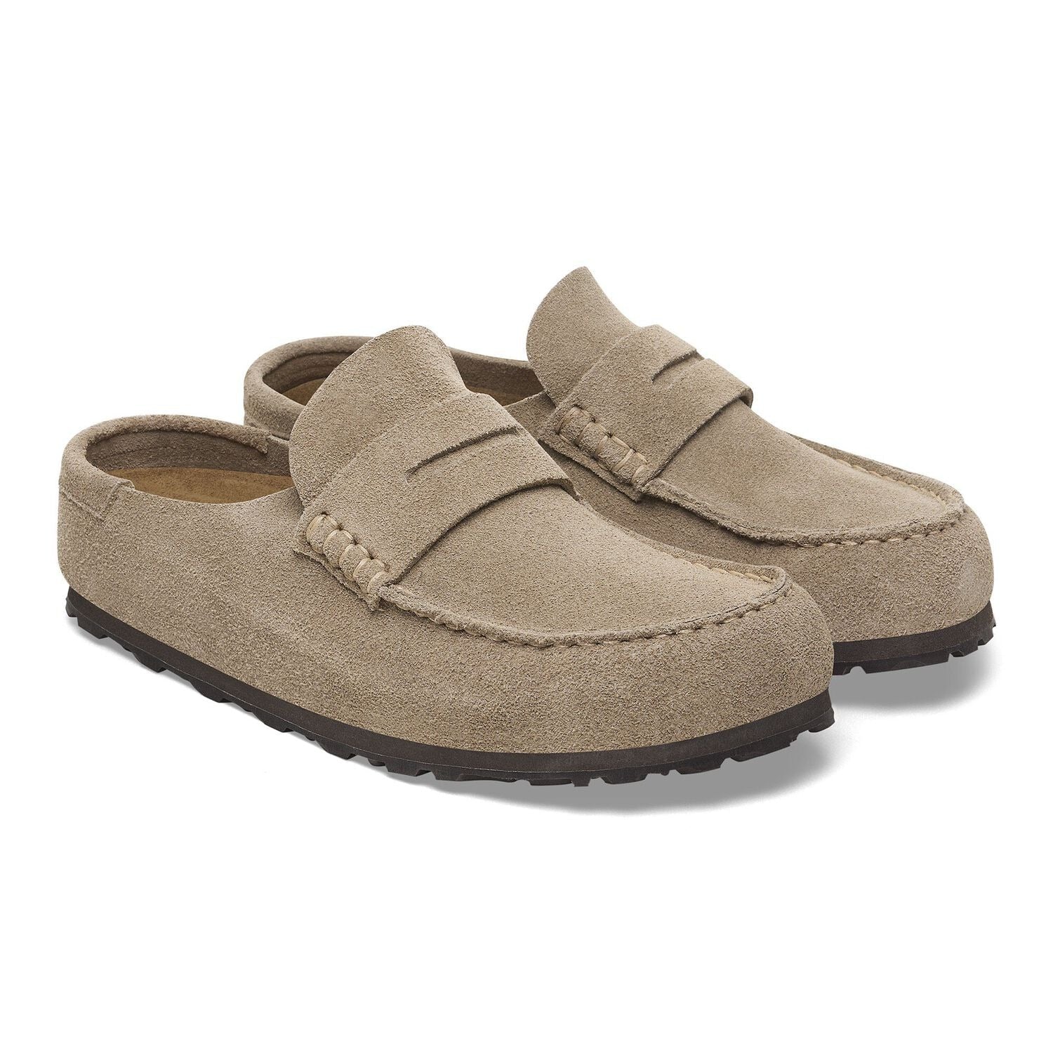 Naples 2.0 Wrapped | Suede | Taupe - Clog - Birkenstock